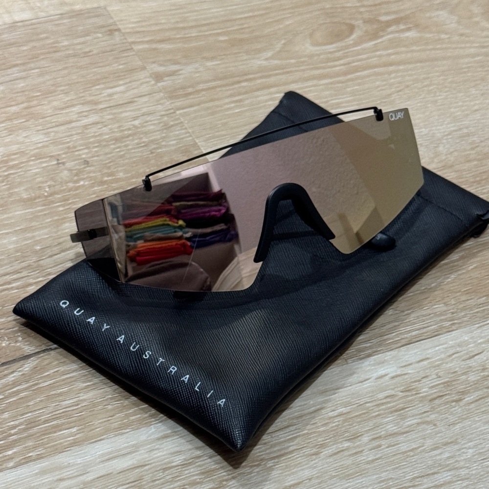Quay Australia Metallic Sunglasses